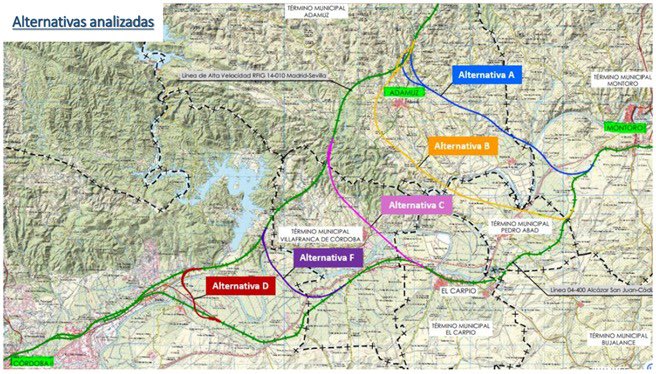 Seguimos avanzando en la mejora del acceso ferroviario a Jaén. Licitamos la redacción del estudio informativo para la conexión con la línea de alta velocidad Madrid-Sevilla.