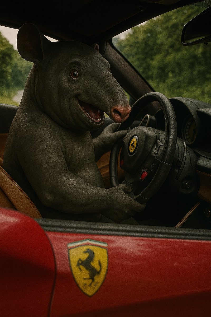 ZapTapi's tweet image. If this snout had GPS, it would only point to pump. $ZAP