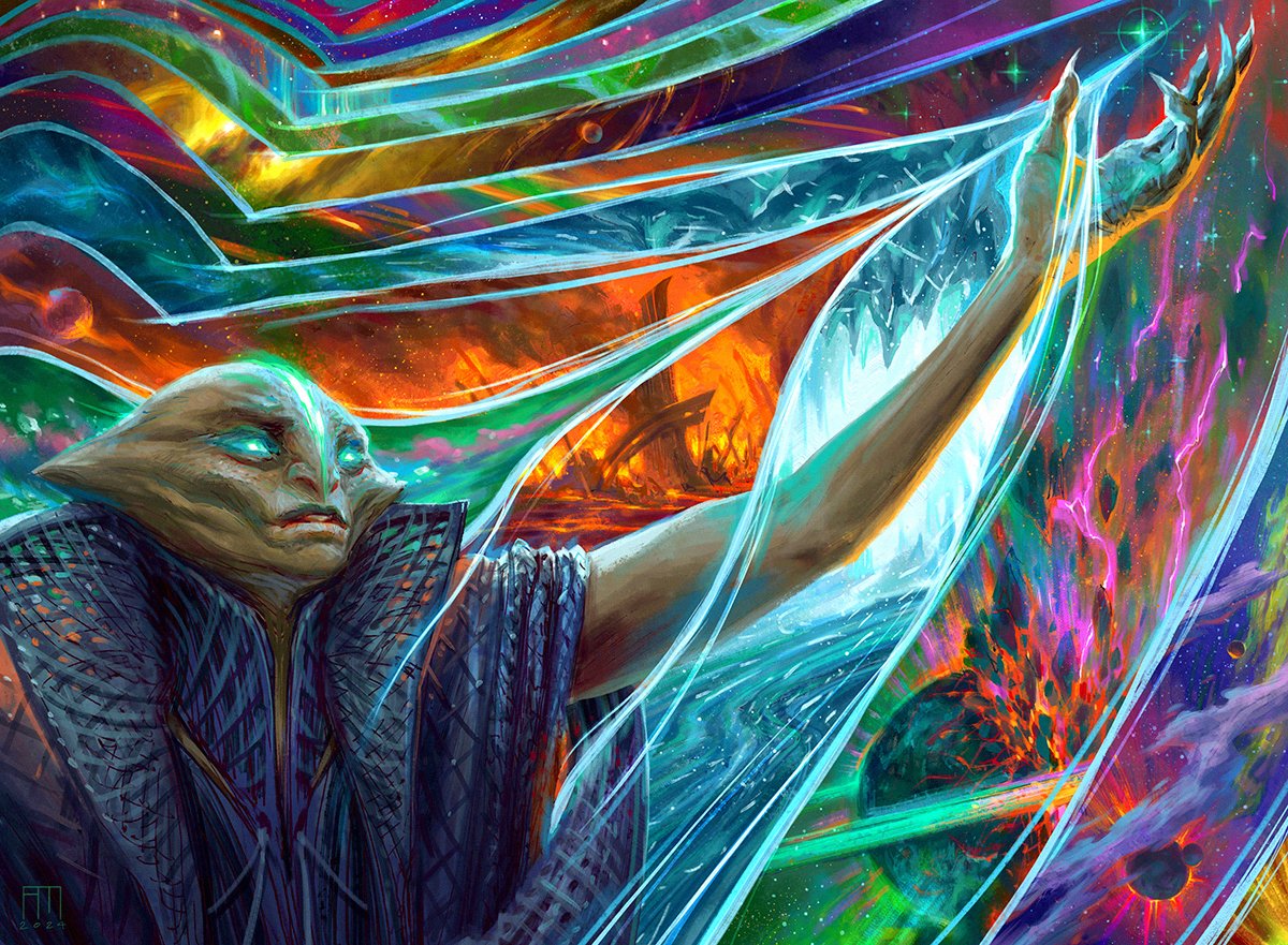 andrewkmar's tweet image. Pull Through the Weft
MTG: Edge of Eternities
AD: Taylor Ingvarsson