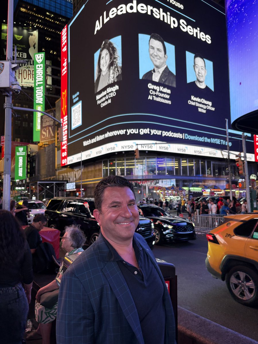 greghkahn's tweet image. Grateful to be here.
Proud to represent AI Trailblazers alongside inspiring leaders.
