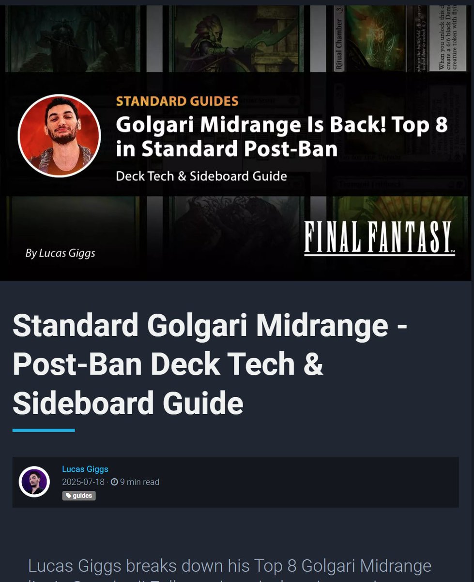 MTGdecks.net 🔥 tweet media