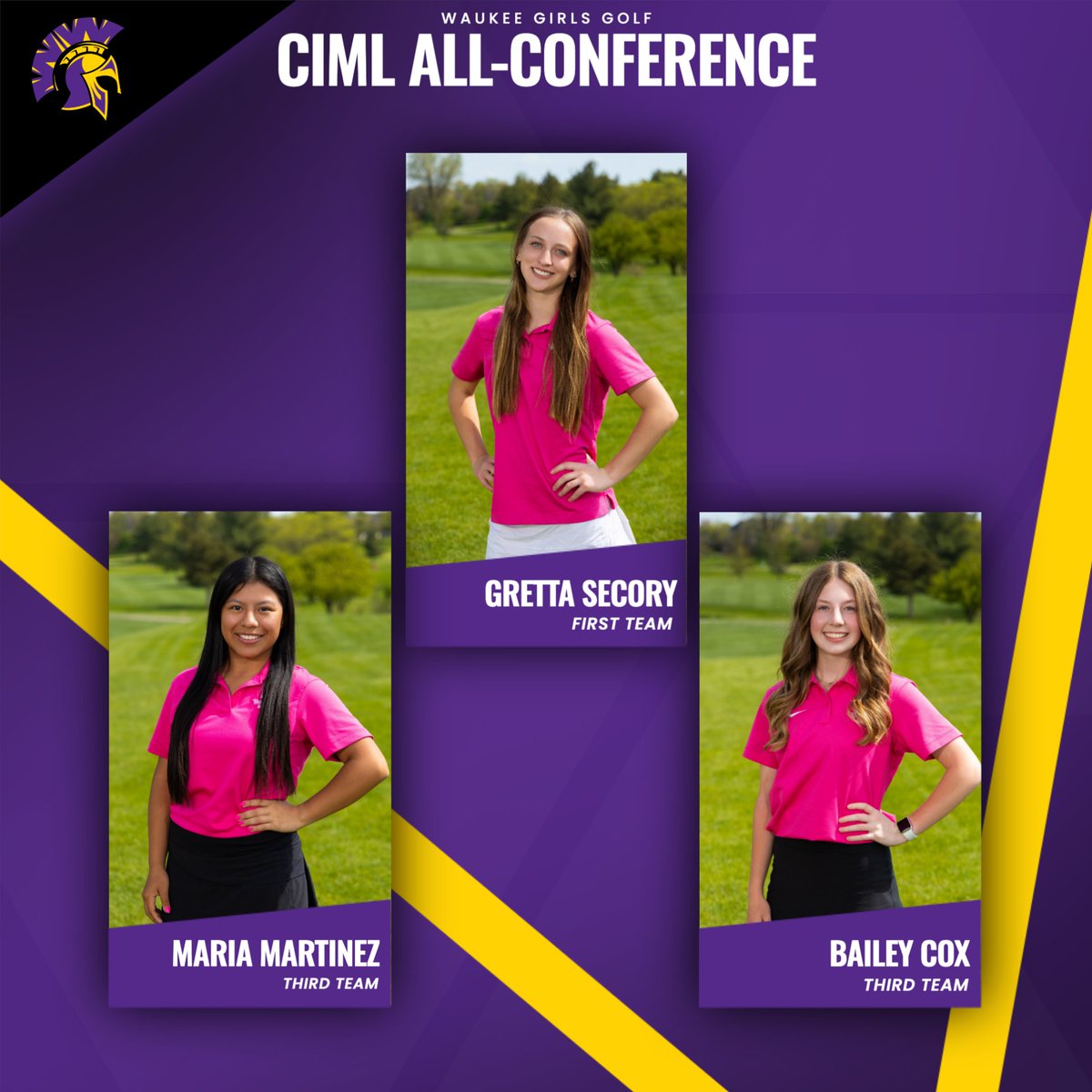 Congratulations to the Waukee athletes that were selected to the CIML All-Conference teams!
#GoWarriors