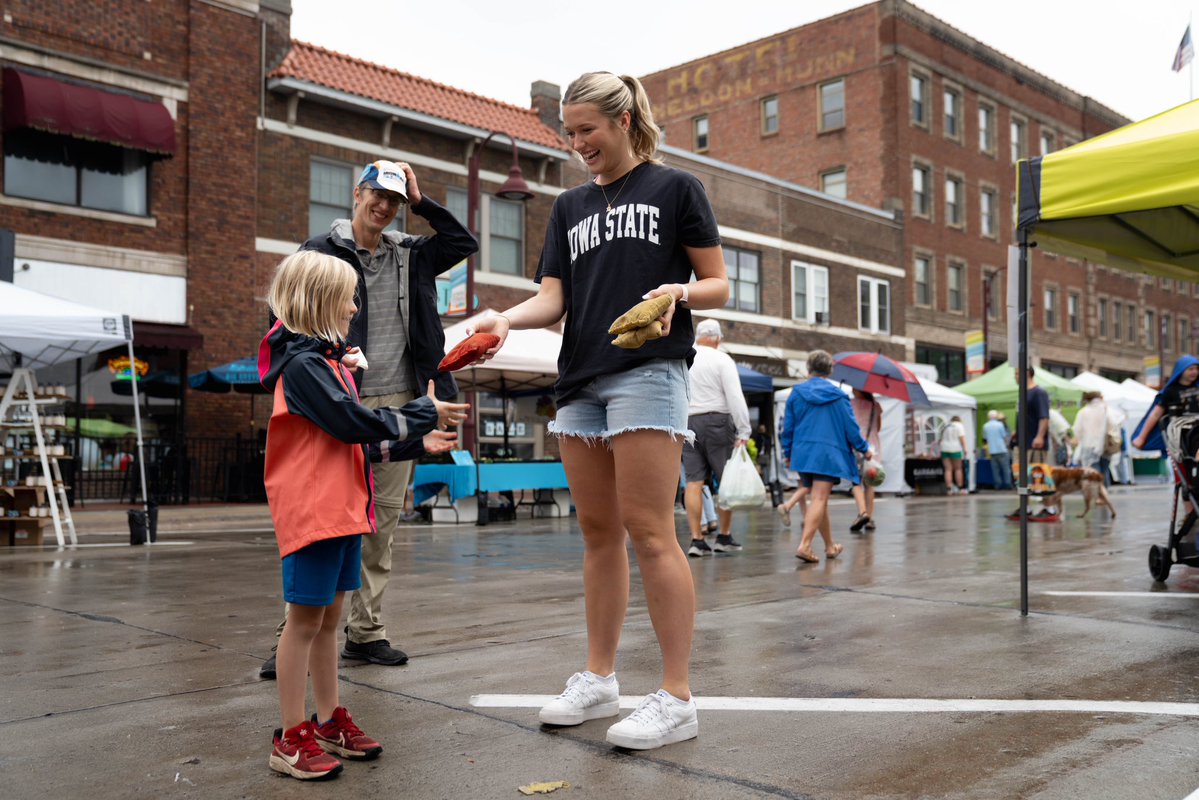 CycloneVB's tweet image. Come see us at the Ames Main Street Farmers’ Market tomorrow from 10-12!
🌪️🏐🌪️
