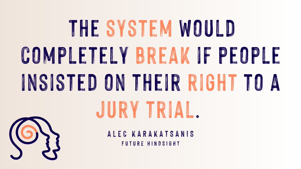 Future Hindsight (@futur_hindsight) on Twitter photo Want to understand how the punishment machine really works?
This week on FH, <a href="/equalityAlec/">Alec Karakatsanis</a> reveals why mass incarceration depends on people not exercising their right to a jury trial and what that says about who the system is built to serve.
LISTEN: buff.ly/ZjNhl9o Want to understand how the punishment machine really works?
This week on FH, <a href="/equalityAlec/">Alec Karakatsanis</a> reveals why mass incarceration depends on people not exercising their right to a jury trial and what that says about who the system is built to serve.
LISTEN: buff.ly/ZjNhl9o