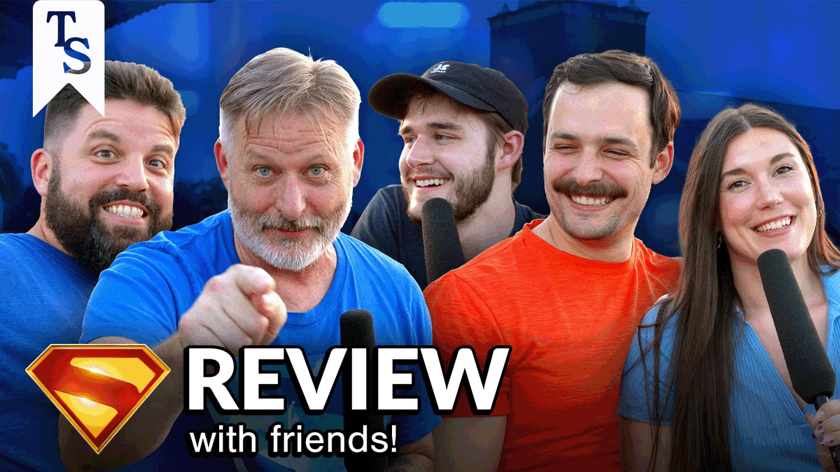 jajminton's tweet image. We had an AMAZING time meeting up with @BeardBookBeast and Tom Orange to see Superman! Check out everyone&apos;s thoughts on the movie below!

🔗 youtu.be/aeB6XwheiVI