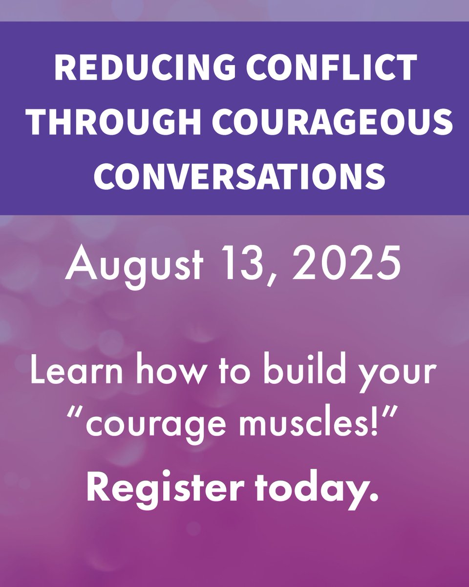 theleagueofcus's tweet image. Join communication coach Karen Butcher on Wednesday, August 13, for our upcoming webinar, Reducing Conflict Through Courageous Conversations. You’ll learn how to shift unhelpful habits and build your “courage muscles.”
Register now: the-league.coop/event/courageo…