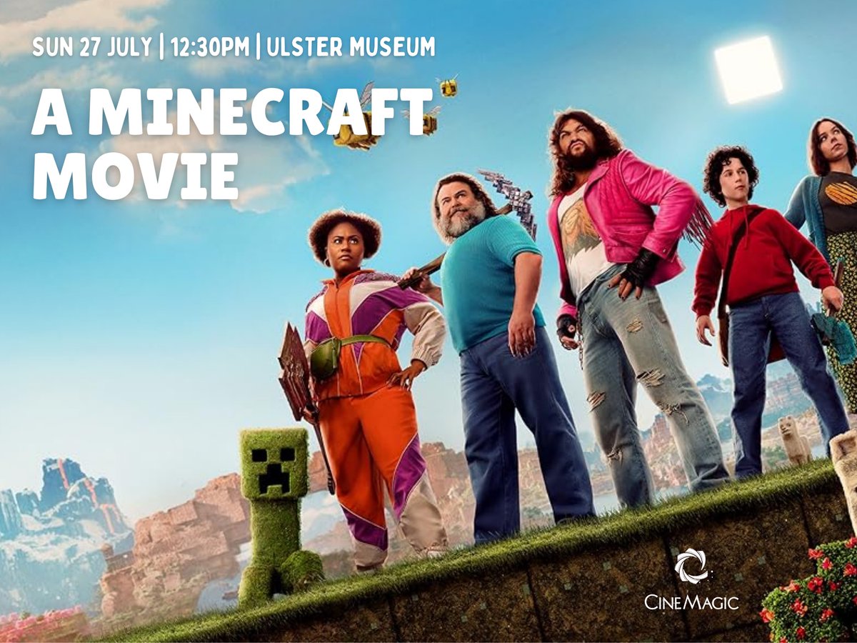 Cinemagic's tweet image. Come on down to the @UlsterMuseum next weekend (Sunday 27th July) for some #FamilyFun! From exciting new releases and Oscar winning animations to children&apos;s theatre, we have something for everyone!

Browse and book at Cinemagic.org.uk/latest-events/

#Cinemagic #Belfast #UlsterMuseum