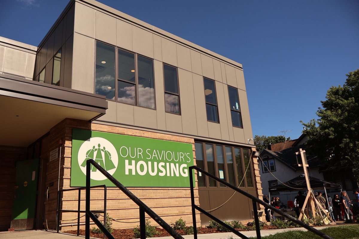 D4Commish's tweet image. A big congratulations is in order for Our Saviour’s Community Services for their newly improved and expanded emergency shelter space. Years ago I was an intern at this shelter. It is truly a joy to see needed improvements and to have the space on 2219 Chicago ave reopen soon.