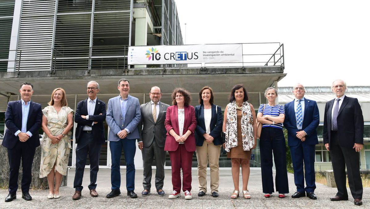 RomanLalin's tweet image. Hai 10 anos botou a andar o @cretus_usc, Centro de Investigación Interdisciplinar en Tecnoloxías Ambientais, e hoxe está acreditado como un dos mellores de Galicia

Unímonos á celebración e miramos xa ao futuro. O feito pagou a pena, pero pagará aínda máis o que queda por facer