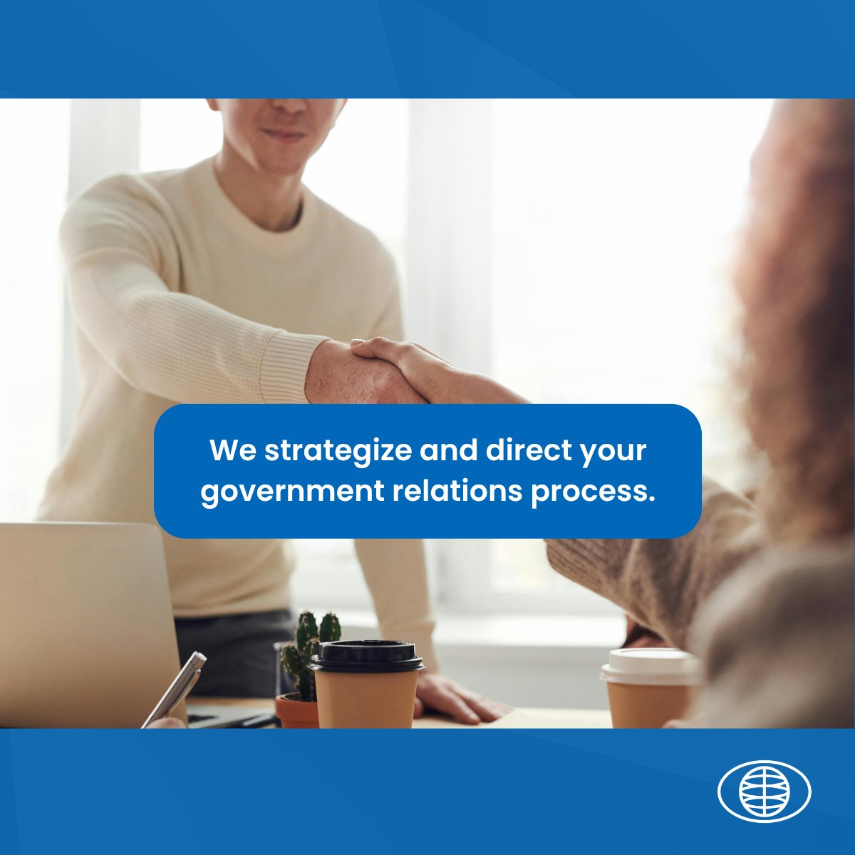 We strategize and direct your government relations process by assessing risks, business case strength, government positions, and stakeholder priorities. 

Learn more: globalpublicaffairs.ca/government-rel…