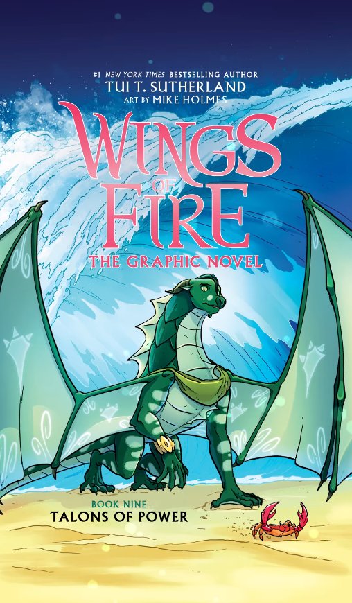 WingsOfFireNews's tweet image. #WingsOfFireNews!
The Talons Of Power Graphic Novel Cover Has Been Revealed!
The Book is Set To Release December 30th
#WingsOfFire