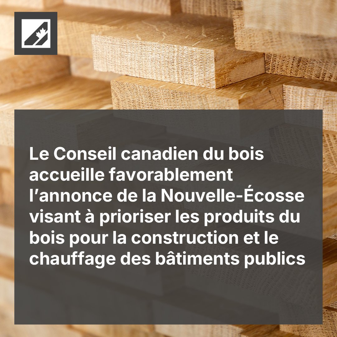 Le Conseil canadien du bois accueille favorablement la décision de la Nouvelle-Écosse de prioriser les produits du bois dans les bâtiments publics — y compris le bois massif pour la construction et les résidus forestiers pour le chauffage et l’énergie. 

« Cet engagement de la