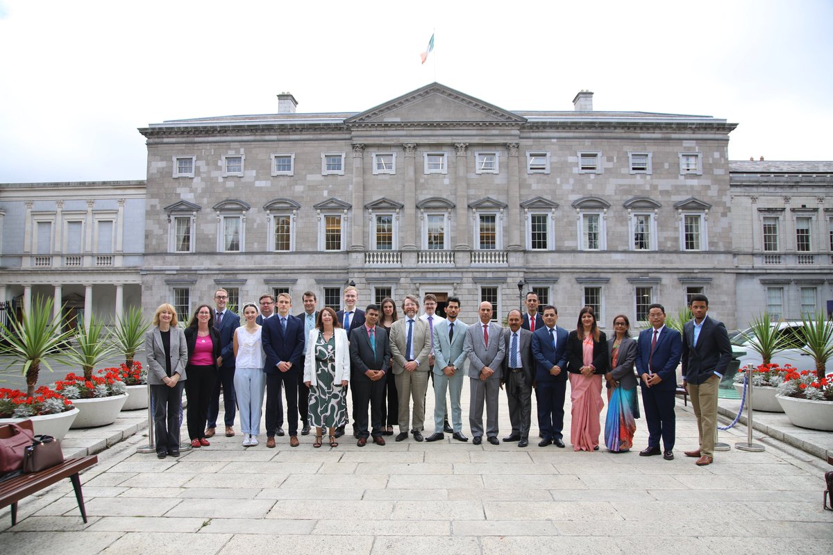 This week, a delegation from the Federal Parliament of the Federal Democratic Republic of Nepal led by Secretary General Padma Prasad Pandey visited Leinster House to engage with units of the Houses of the Oireachtas as part of  in the ‘Parliaments in Partnerships’ initiative.