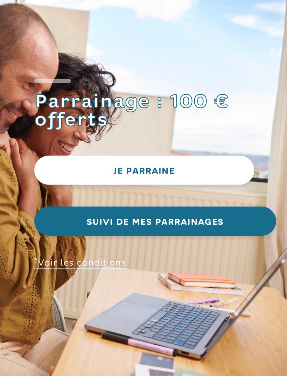 N’hésitez pas à me contacter en message privé si vous voulez faire un parrainage #HelloBank !

Si je te parraine tu gagnes 100€ de parrainage, tout est gratuit et se fait rapidement ! 
Même principe que #Boursorama (HelloBank = BNP Paribas en ligne)
#HelloBank #BoursoBank