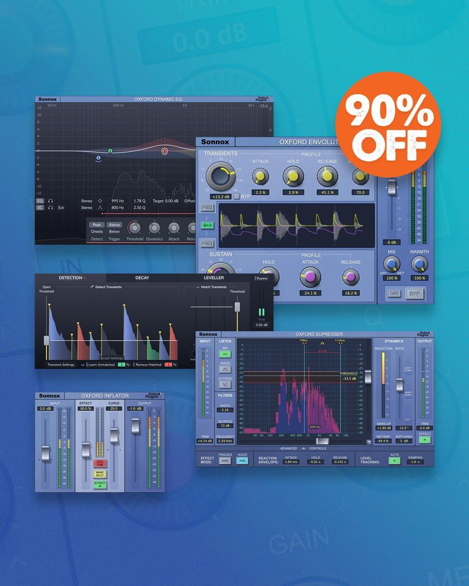 Sonnox Summer Sale ☀️ 
Save 90% on plugins &amp; bundles
Buy here - pluginfox.com/sonnox
Sale ends August 31st ⏰

<a href="/sonnoxplugins/">Sonnox</a> #sonnox #pluginfox #plugindeals #pluginsales #dtm #plugins #vstplugins