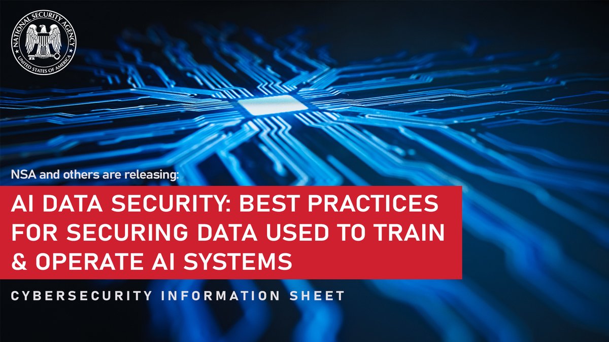 If you haven't already, we strongly encourage organizations utilizing AI to review our recent guidance and adopt the best practices and mitigation strategies to secure their AI-enabled systems and protect their sensitive data.

media.defense.gov/2025/May/22/20…