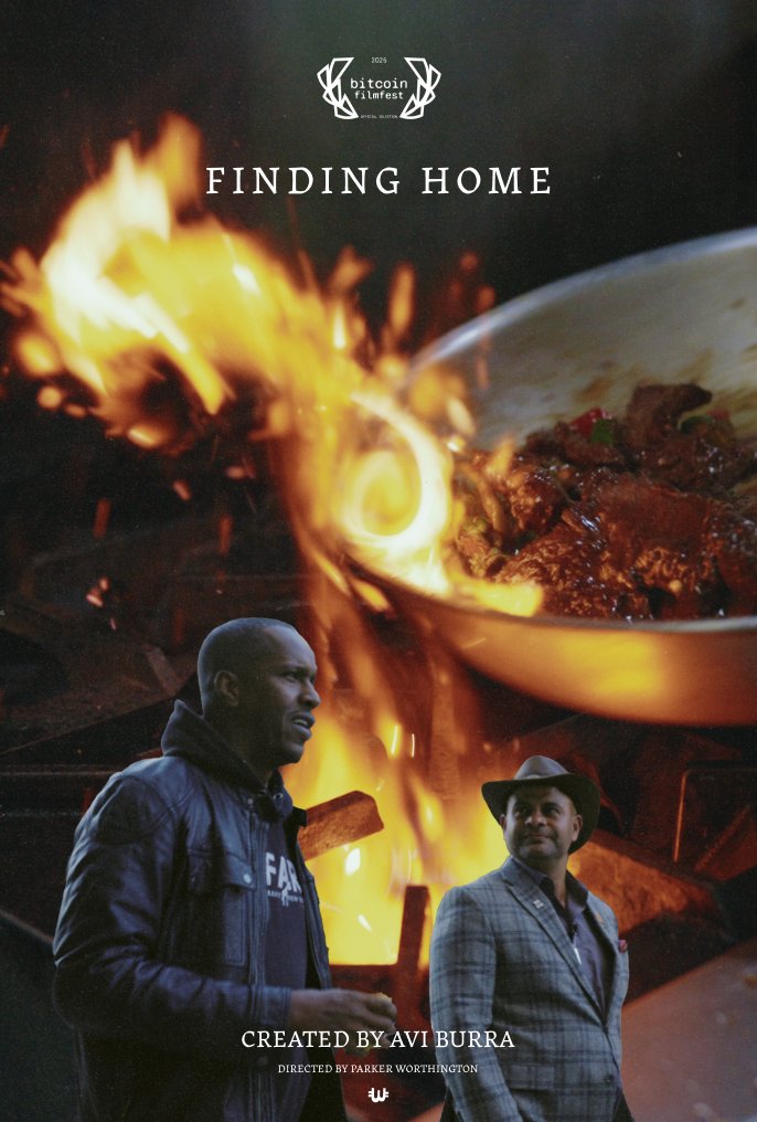 The journey begins now.

Episode 1 of Finding Home is officially LIVE on <a href="/indeehub/">IndeeHub</a>

Join me and Shakib Farrah at Safari in Harlem for a story about food, freedom, and finding a home in the Bitcoin age. The community support has been incredible, and I can't wait for you to see the