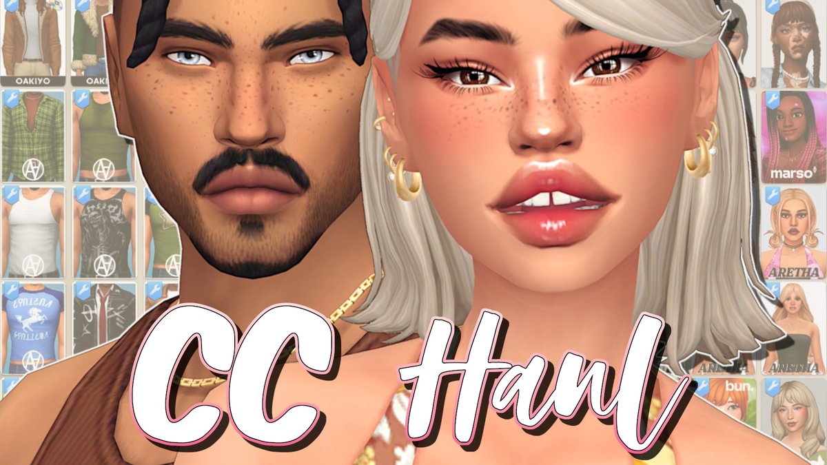 ⭐️ N E W V I D E O ⭐️ HUGE CC HAUL | sims 4 male &amp; female cc haul #98 🌿 + links

▶️youtu.be/tGOjfSYVB08

#sims4 #thesims4 #sims4cc