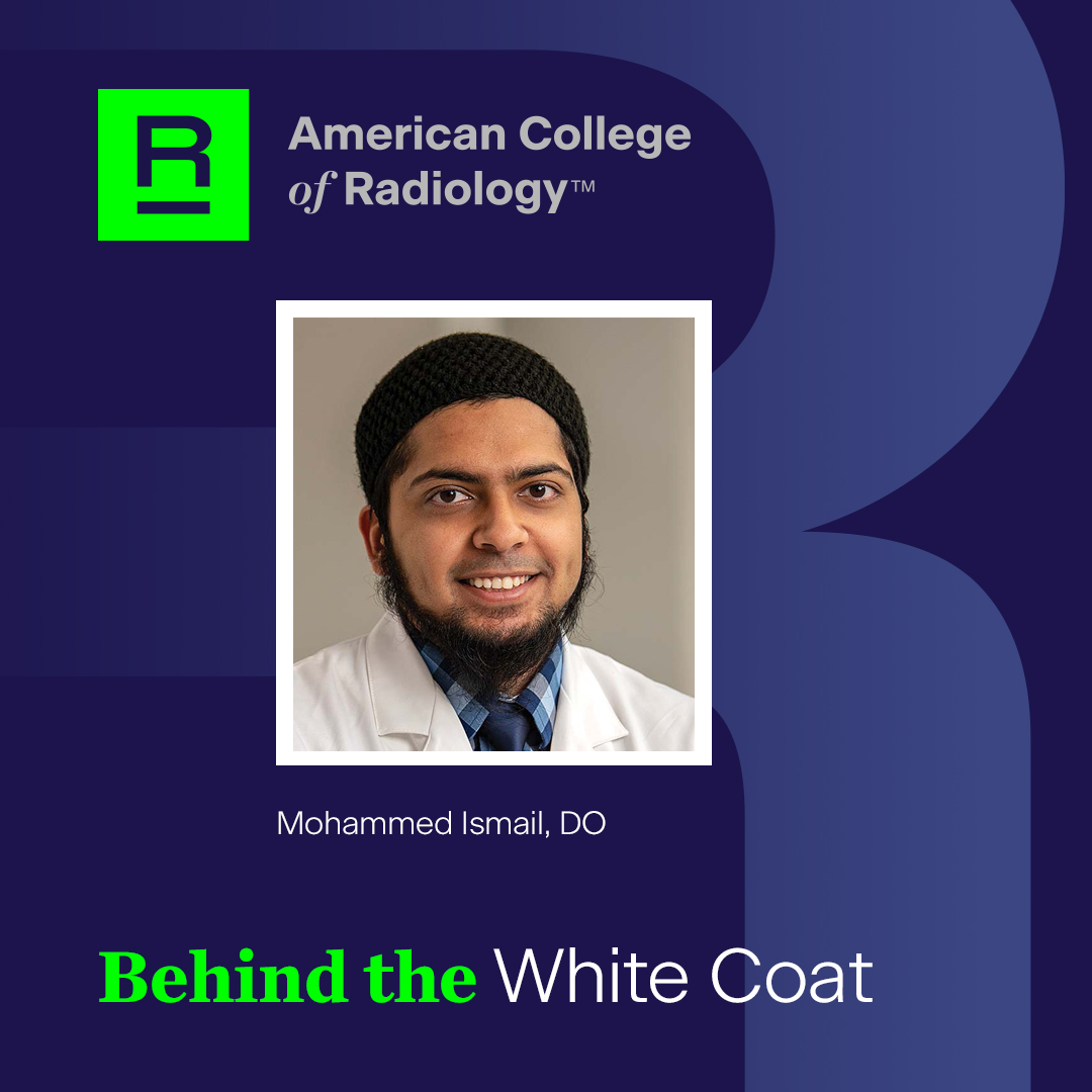 RadiologyACR's tweet image. Mentorship 👏 Matters 👏
Dr. Ismail shares how mentorship transformed his journey into the field of radiology. Explore his journey and see how mentoring can shape your path, too. #ACRMSS
