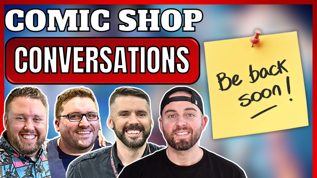 MaxPriestley's tweet image. Hail Comic Crusaders! Unfortunately we are cancelling today's Comic Shop Conversations. Apologies for the last minute changes but we look forward to seeing you at the next one!
