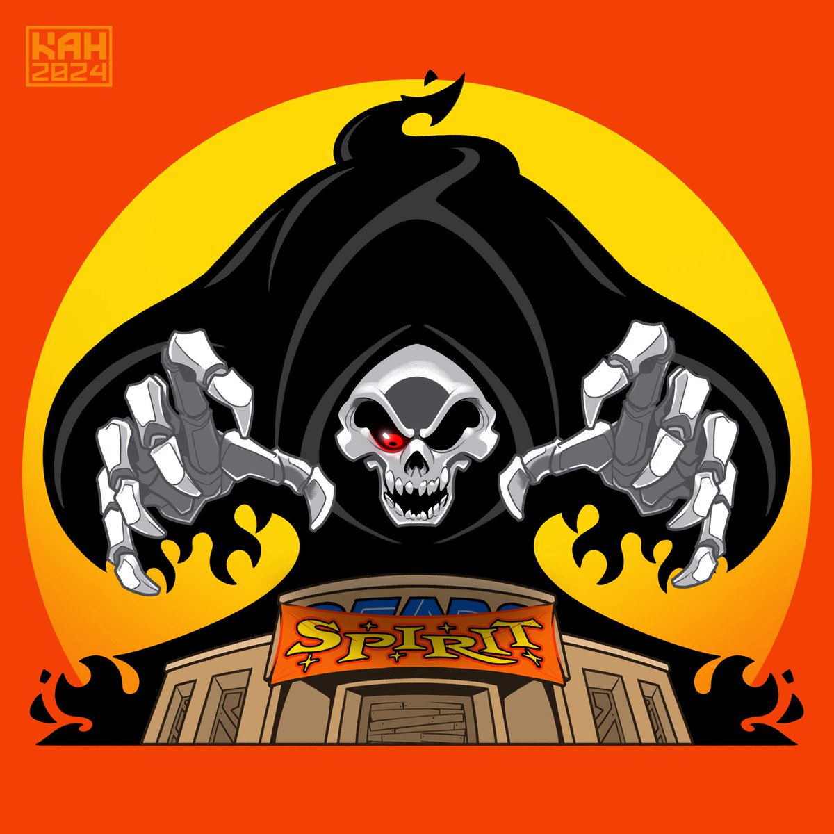MrHinkleDraws's tweet image. Can you feel it? 👀🎃 They’re coming…
#MrHinkleDraws #Art #Spirit #SpiritHalloween #Halloween #Spooky #SpookySeason #Skeleton