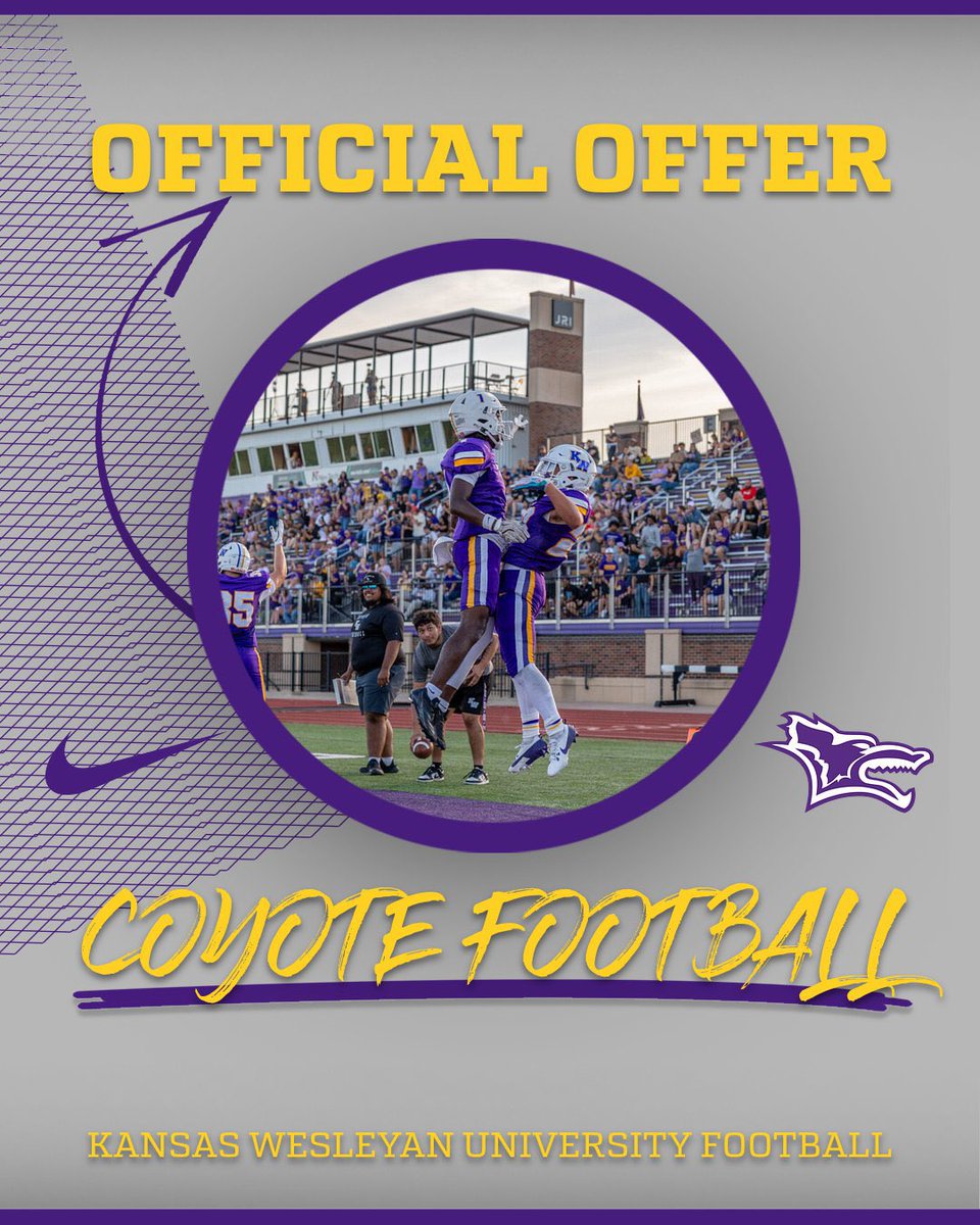 BlakeForsgren5's tweet image. Blessed to receive my first offer from @kwucoyotes! #AGTG @QBcoachsnyder @SouthsideMavsFB