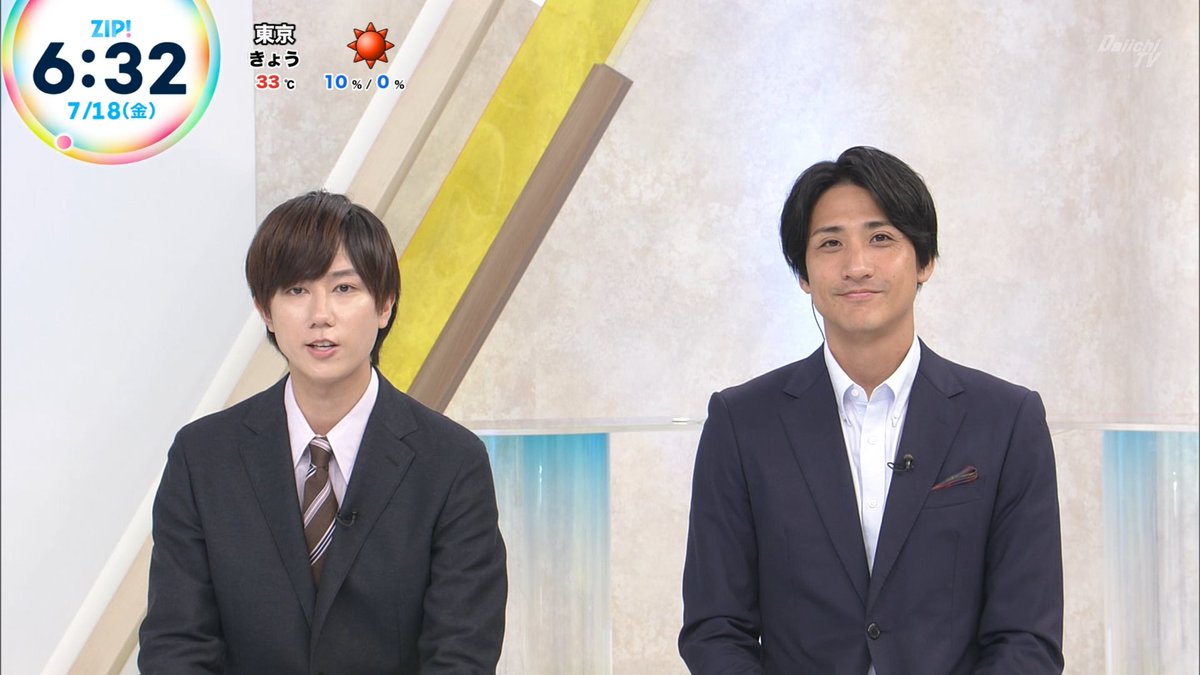 阿部亮平 山本紘之 水卜麻美 藤田智子 （NIB） ZIP!がおじゃまします