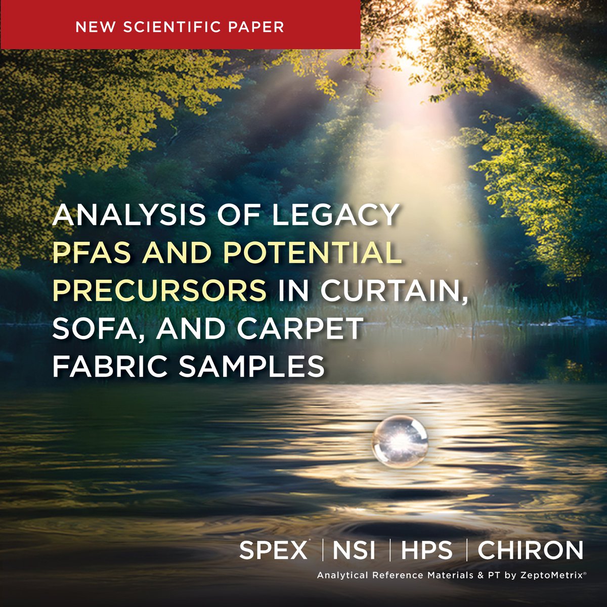 New study! 🧪 We analyzed PFAS—including sulfonamide &amp; volatile types—in 30 household fabric samples (curtains, sofas, carpets). 81 PFAS screened, 43 were newly synthesized precursors. Findings reveal key insights for monitoring &amp; regulation.

🔗 gozeptometrix.com/3THIWQN.