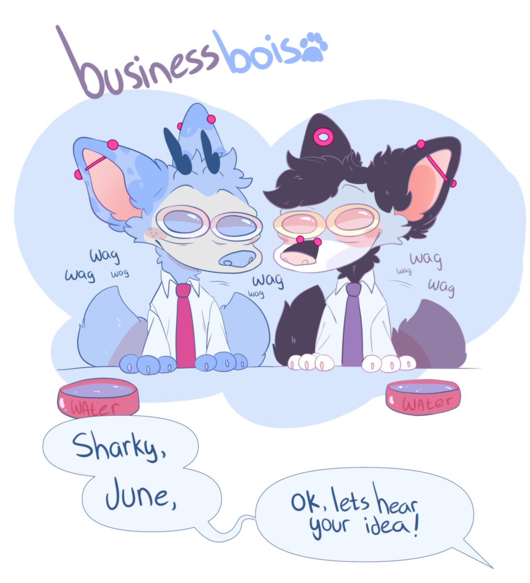 puppyinbleu's tweet image. DM @TheStickerLad for orders👀become flat creature