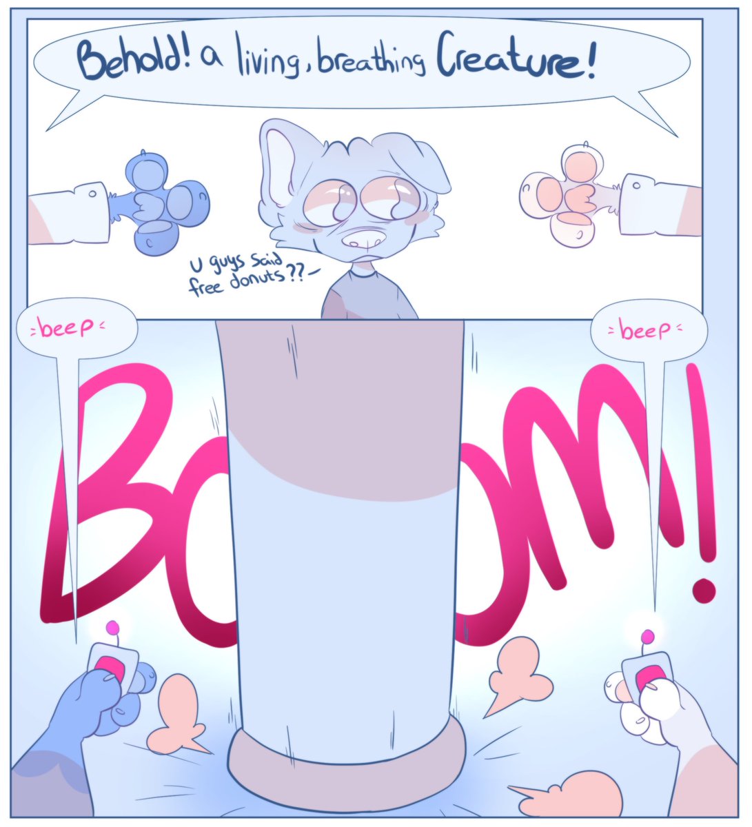 puppyinbleu's tweet image. DM @TheStickerLad for orders👀become flat creature