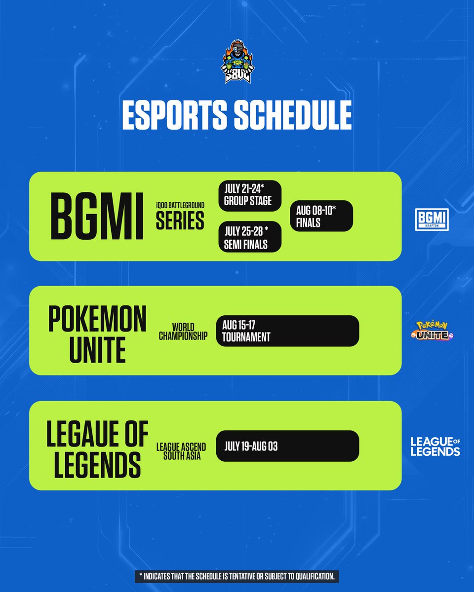 S8ulesports's tweet image. S8UL Esports Schedule is HERE!

S8UL is set to compete across multiple titles at EWC and other major tournaments.
Mark the dates and don’t miss the action — be there to back the boys 🚀

#Gameshuru #Gameशुरु #EWC2025 #S8ULFTW #iQOOS8UL
@EWC_EN