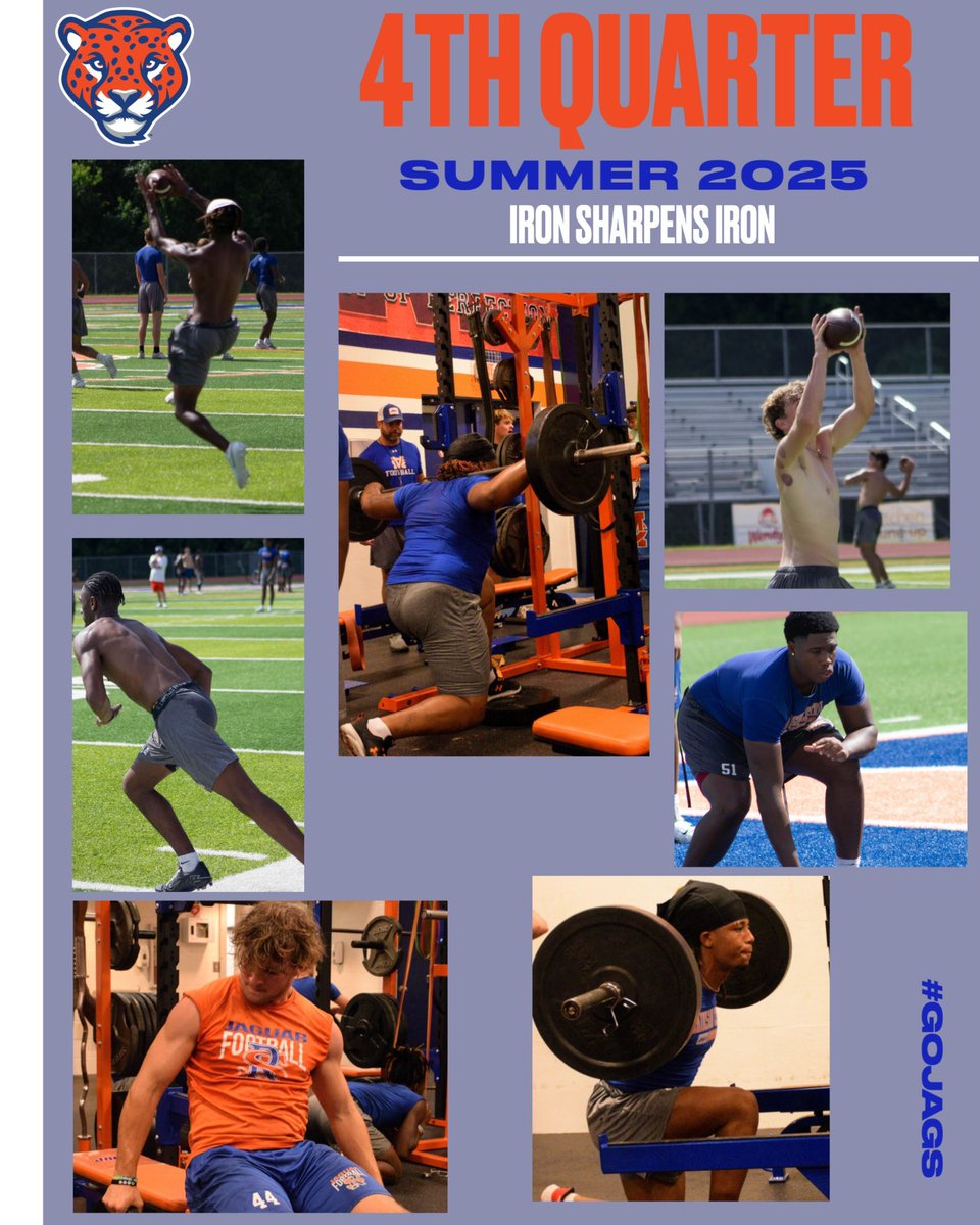 4th Quarter of the Summer #GoJags #IronSharpensIron