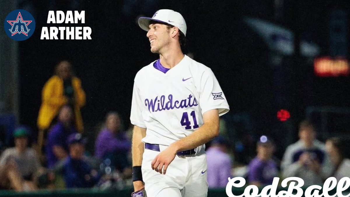 CodBall (@codball) on Twitter photo Adam Arther (<a href="/KStateBSB/">K-State Baseball</a>) struck out 5 while allowing no hits and no earned runs in just 3 innings of work for the <a href="/HarwichMariners/">Harwich Mariners</a> Adam Arther (<a href="/KStateBSB/">K-State Baseball</a>) struck out 5 while allowing no hits and no earned runs in just 3 innings of work for the <a href="/HarwichMariners/">Harwich Mariners</a>