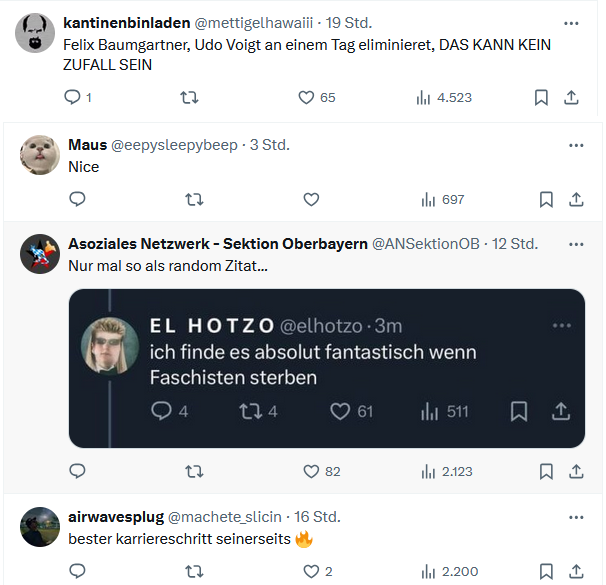 derEryc91's tweet photo. Die "Guten" freuen sich mal wieder, dass ein Mensch gestorben ist. https://t.co/m4GHv9OqcD