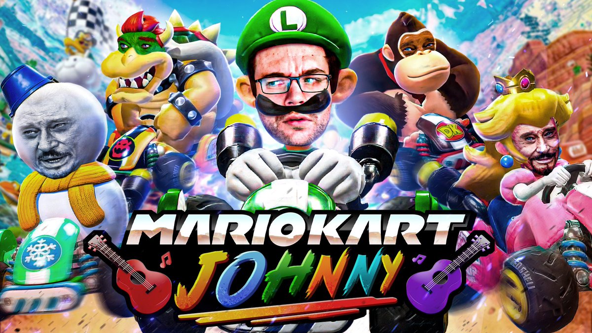 j'aime bien cette minia Mario kart que j'ai fait y'a pas longtemps