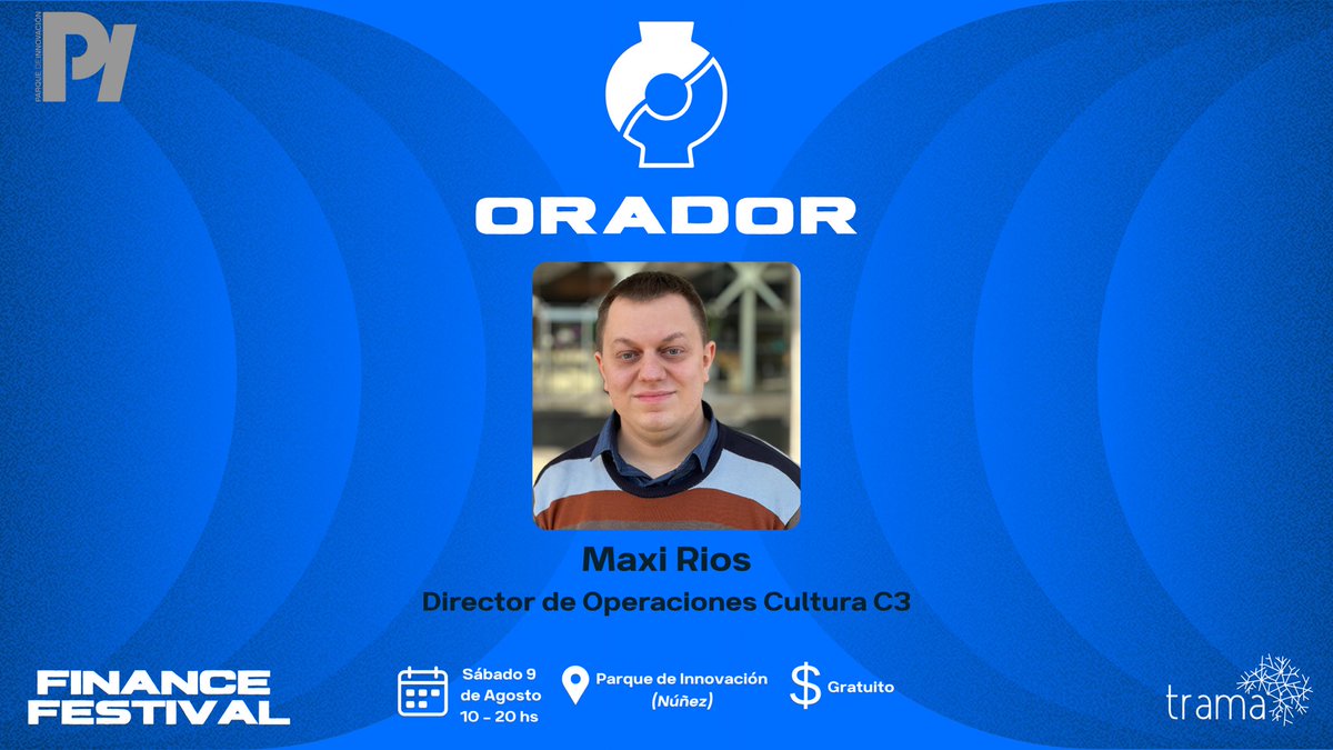 Cryptopall_'s tweet image. ‼️PRIMER ORADOR REVELADO ‼️
Prepárense que quedan muchos más 🚀
No se olviden de inscribirse 👀
lnkd.in/dJuF_u9K
