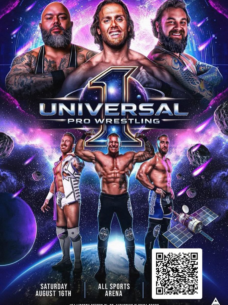 Big Trouble Ben Bishop (@bigtroublebb) on Twitter photo JUST ANNOUNCED!
Fired up to get down to one of my favorite cities in the country, St. Augustine
🚨 8/16! Universal Pro Wrestling! 🚨
<a href="/CoachDuggs/">Coach Duggs</a> you better be there you SOB!!! JUST ANNOUNCED!
Fired up to get down to one of my favorite cities in the country, St. Augustine
🚨 8/16! Universal Pro Wrestling! 🚨
<a href="/CoachDuggs/">Coach Duggs</a> you better be there you SOB!!!