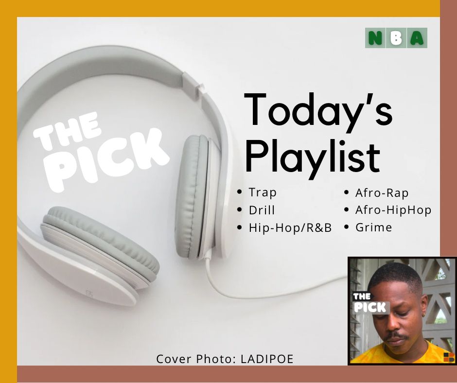 NigerianBarz's tweet image. 📙- THE PICK 🎧
- THE PICK is a weekly selection of Nigeria’s finest/newest Hip-Hop sounds.
Cover Photo: LADIPOE
Like, save, and stream here: ⬇️
🔗- linktr.ee/the_pick