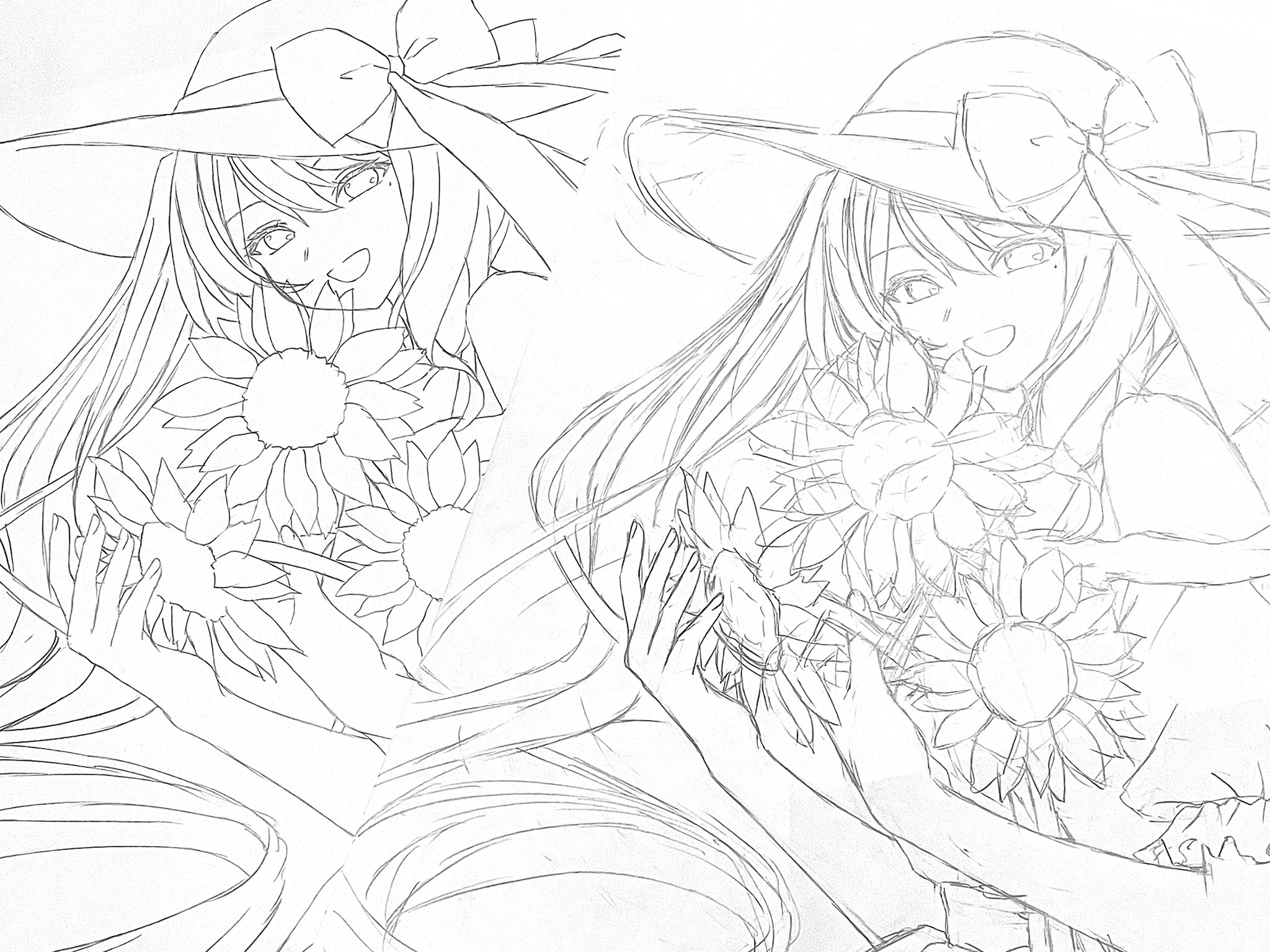 絵画 。手描き【夢の中で目が覚めた午後】 風喜🐮🇫🇷 on X: 