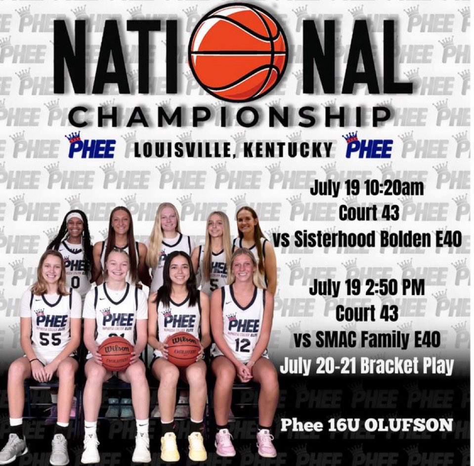 TaylorScheer1's tweet image. National Championship in Louisville! Come check us out!
@Elite40League @NE2KHoops @PGHMissouri @PheeElite @WUhoops