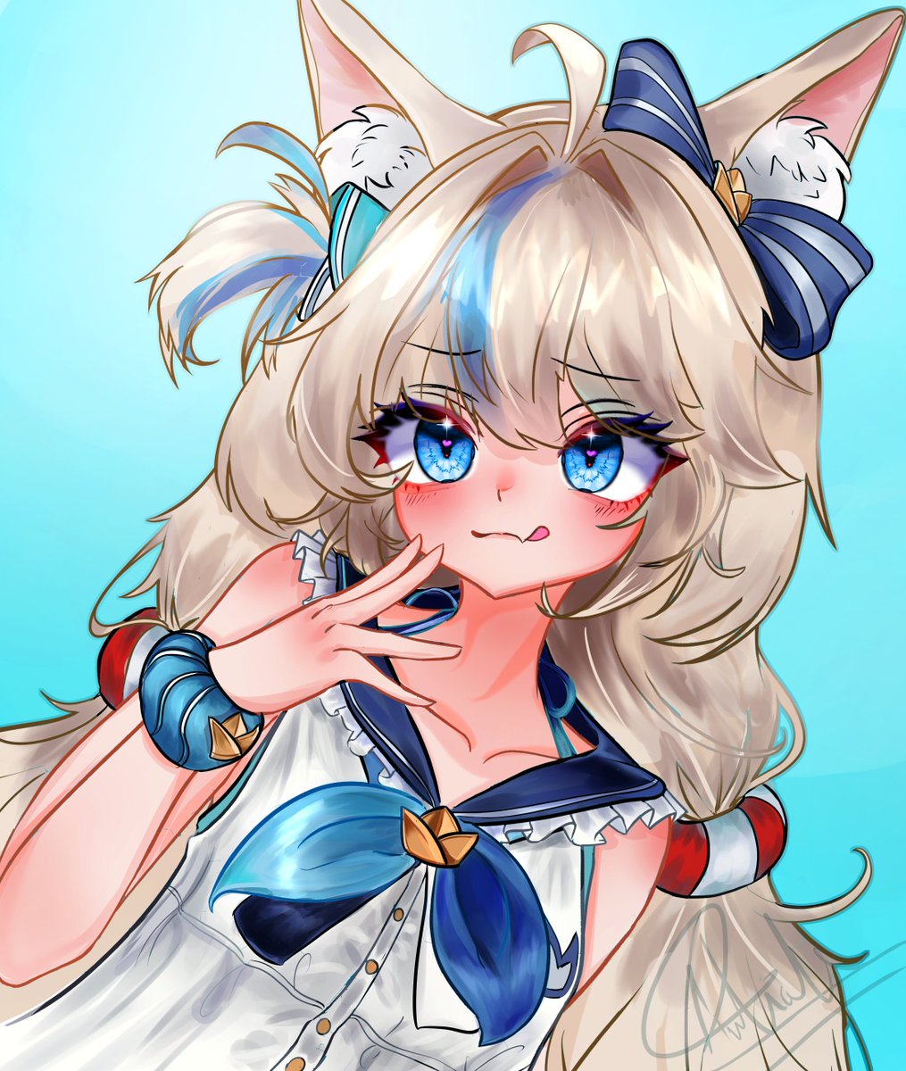 mimikomiwa's tweet image. here she issss 🐟
saba sameko!!!
@samekosaba #sabart #Vtuber