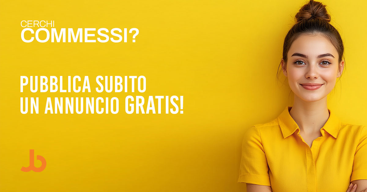 weareJobbit's tweet image. Cerchi commessi affidabili, addetti vendita o store manager per il tuo punto vendita?
Il primo annuncio è gratis e pubblicarlo è facile.

Su Trovolavoro trovi candidati pronti a entrare nel mondo del retail.

Inizia ora:lc.cx/DP8LiD

#AnnuncioGratuito #Retail #Commessi