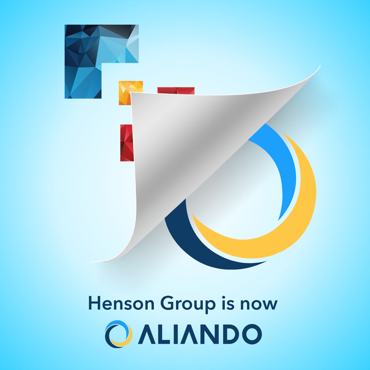 🔵 Unveiling the Future — Follow ALIANDO

✨ Henson Group and myCloudDoor are now ALIANDO — a new name, a new brand, and a renewed commitment to empowering organizations through Microsoft cloud innovation.

🌐 Explore our new digital home: hubs.la/Q03xRWjG0