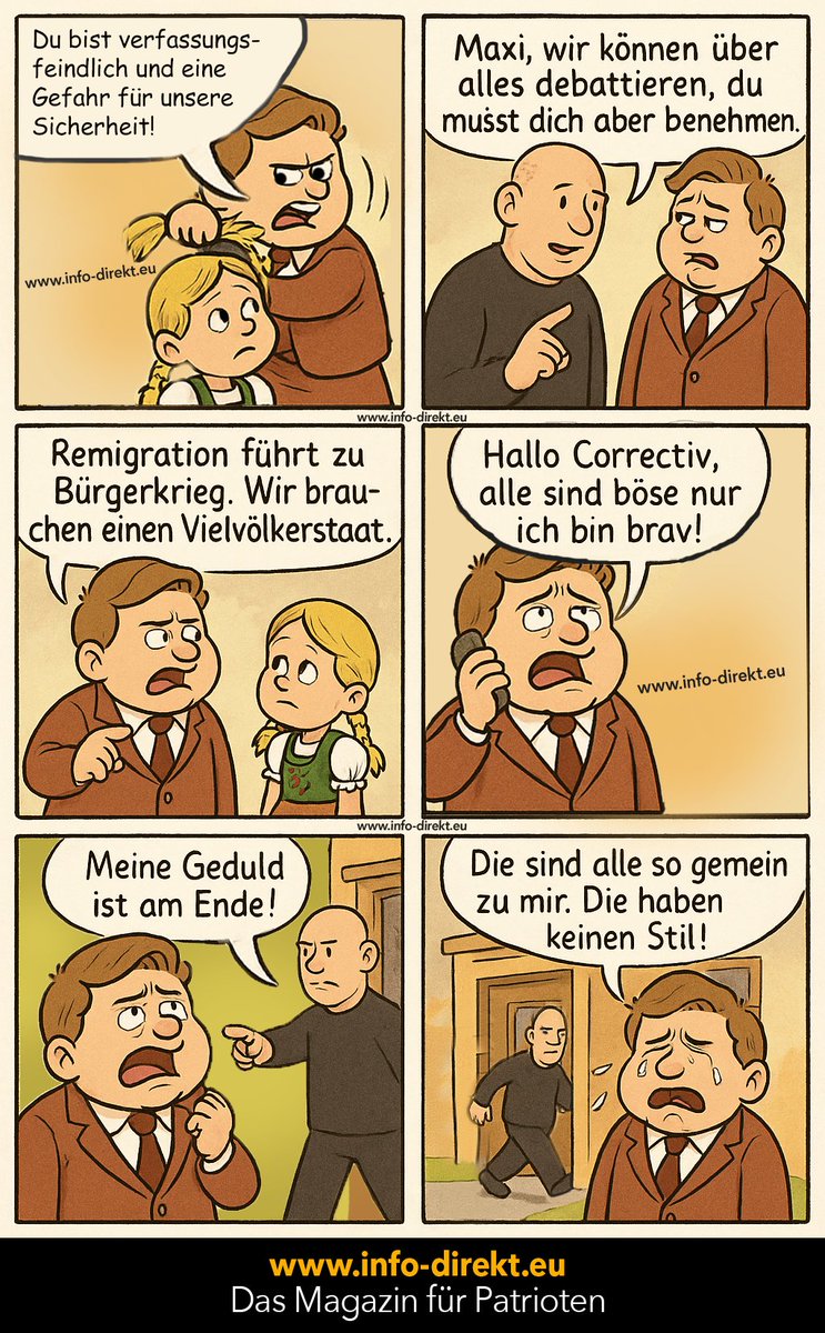 Hier der erste Info-DIREKT-Comic! 🍻

Ähnlichkeiten mit lebenden oder toten Personen sowie tatsächlichen Begebenheiten sind natürlich rein zufällig und nicht beabsichtigt - großes Indianer Ehrenwort! 😉