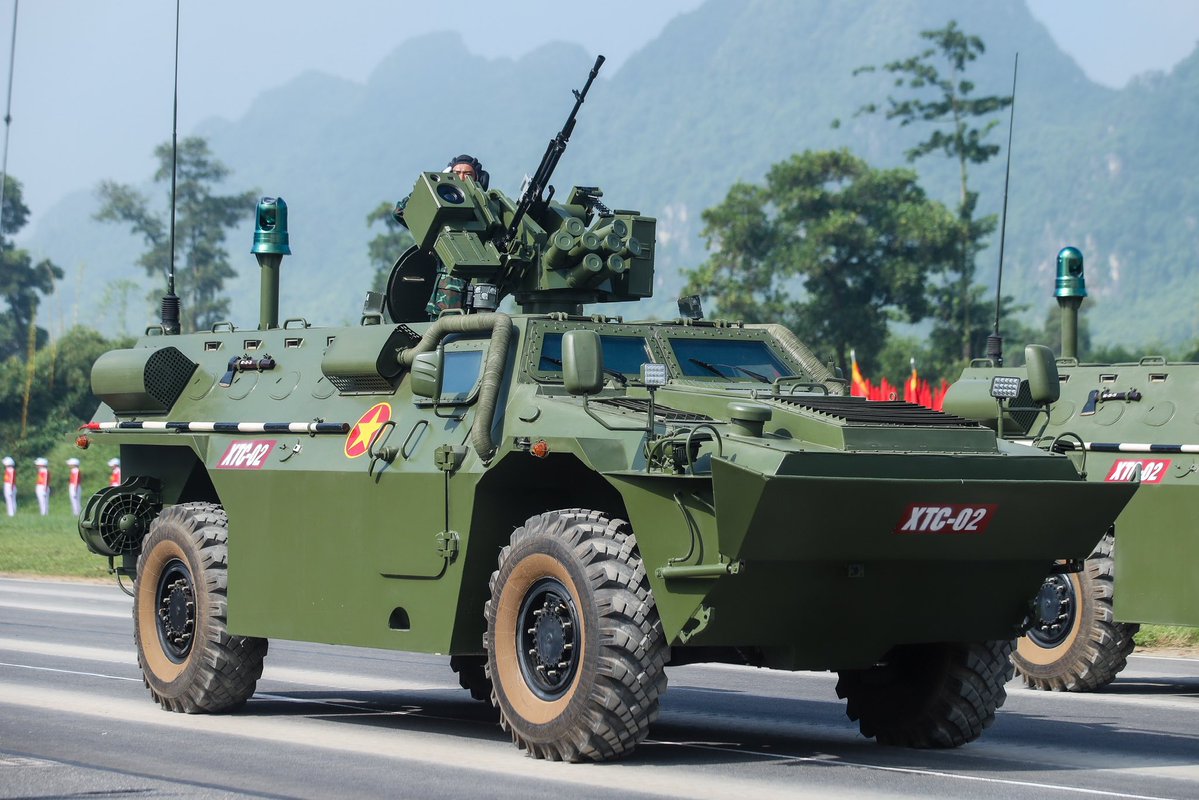 VPA_Soldier's tweet image. Quality photos of our domestically produced XTC-02 amphibious APC!