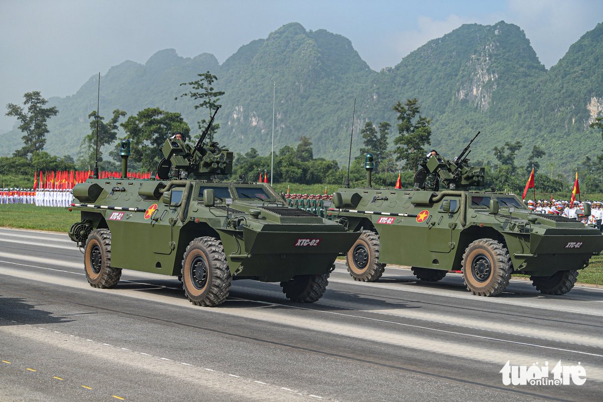 VPA_Soldier's tweet image. Quality photos of our domestically produced XTC-02 amphibious APC!