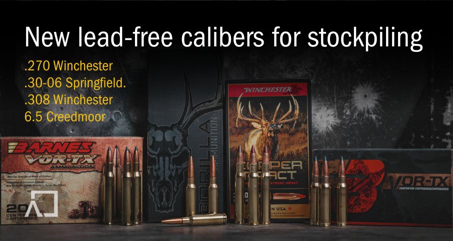 AmmoSquared (@ammosquared) on Twitter photo Now Offering Lead-Free Hunting Calibers
As more states move to restrict traditional lead-based ammunition for hunting, we’re staying ahead of the curve by adding four premium lead-free hunting calibers to the AmmoSquared lineup.
blog.ammosquared.com/now-offering-l… Now Offering Lead-Free Hunting Calibers
As more states move to restrict traditional lead-based ammunition for hunting, we’re staying ahead of the curve by adding four premium lead-free hunting calibers to the AmmoSquared lineup.
blog.ammosquared.com/now-offering-l…