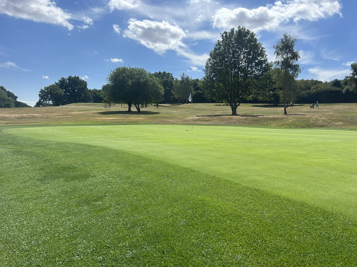 Team smashing it again this week! Fantastic to see Jim with turfcare over from Ireland, top guy!👆🏻👆🏻👆🏻👆🏻👆🏻

Evolve &amp; Liqua Gyp sprayed on greens. Tees &amp; apps with Evolve, MagN &amp; MagIron ready for the rain tomorrow now 🤩🤞🏻☔️
#Golf #SummerVibes 
<a href="/turfcarescott/">Scott 🇬🇧🇺🇦</a> <a href="/TurfCare_IRL_UK/">TurfCare</a>