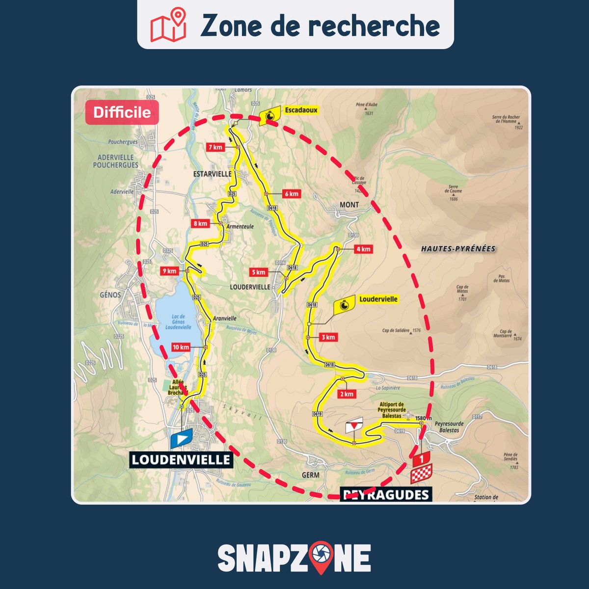 snapzoneapp's tweet photo. [#SnapZone #TDF2025 N°13] 📊Niveau : difficile

📍Voici votre zone de recherche et votre image cible ! 
(elle se trouve sur l’itinéraire du #TDF)
🔍Retrouve cet endroit sur Google Street View🔍
🧩Indice : "pas d’indice zone de recherche trop faible”

📵 Réponse uniquement en **DM** (lien streetview)

💬 Si tu penses avoir réussi, commente “J’ai trouvé et tag @[un ami]” pour valider ta réponse.

(Bonus : partage une anecdote ou un fait historique sur le lieu où sa commune)
⌛Passage au mode moyen à 19 h ! Tu es un pro ou tu vas attendre ?

Follow @snapzoneapp & Active-la 🔔 pour ne rater aucun défi.

#Snapzone c’est quoi ? Un jeu d’observation, d’exploration et de rapidité.
Tu viens jouer ? Tutoriel en post épinglé sur notre profil.