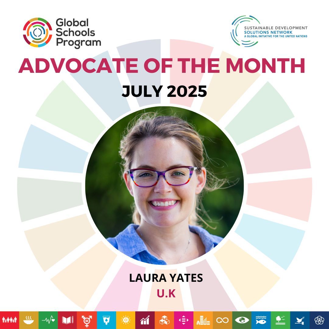 SDGsInSchools's tweet image. 🌟 Advocate of the Month: Laura
Laura launched a powerful interdisciplinary SDG week in London, bridging AI, transport, art, and justice with real-world learning.
📖 Read: buff.ly/SGNRy7G
#GSPAdvocateOfTheMonth #GSPat7 #SDGLearning